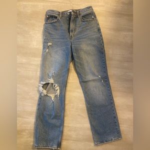 Abercrombie 90’s Straight, Ultra High Rise